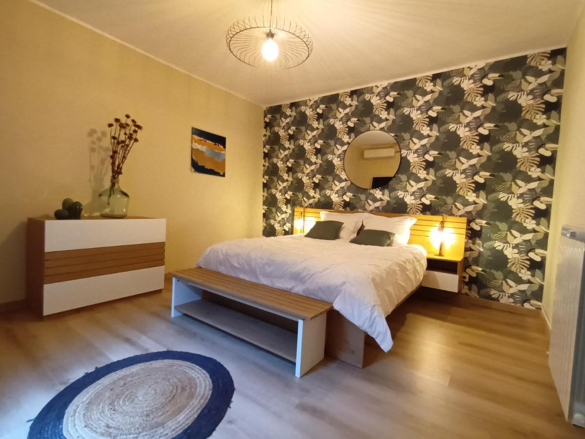 Chez Leon - Clim' & Patio - Appart Loupian Centre Екстер'єр фото